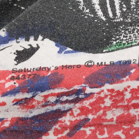 Vintage St. Louis Cardinals Shirt Single Stitch AOP Baseball All Over Print 90s - Picture 9 of 14